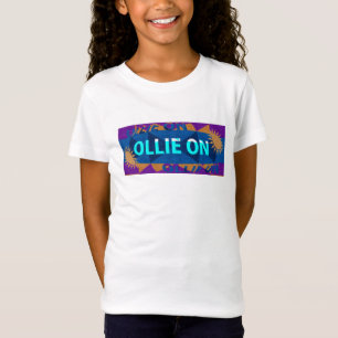 Spaß "Ollie On" Girls Skateboard T - Shirt