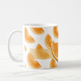 Spaß Orange Art Tasse! Kaffeetasse