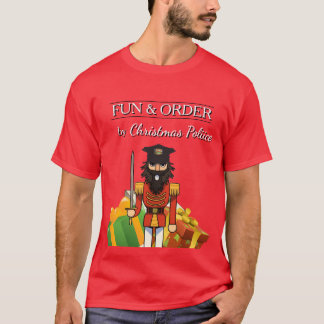 Spaß & Ordnung von der Weihnachtspolizei – Weihnac T-Shirt