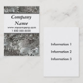 Spaß-Paillette schauen große Visitenkarten Visitenkarte (Vorne/Hinten)