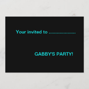 Spaß-Party Einladung