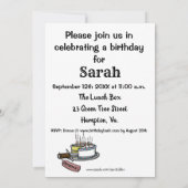 Spaß-Party Einladungen "Spectickles" (Rückseite)