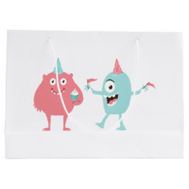 Spaß-Party-Monster Große Geschenktüte