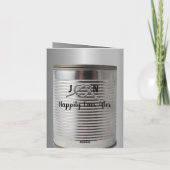 Spaß Personalisiert 10. Hochzeitstag Karte (Rückseite)