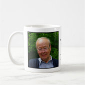 Spaß Personalisiert Bestes Opa je Foto Kaffeetasse (Links)