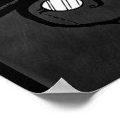 Spaß Personalisiert Chalkboard Poster (Ecke)