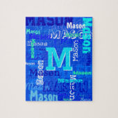 Spaß Personalisiert und Mit Monogramm Puzzle (Vertikal)