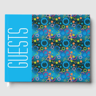 Spaß Personalisierte Christliche Schrift BLAU Circ Gästebuch