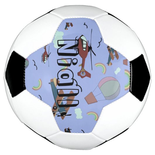 Spaß Personalisierte Luftfahrt Fußball (Gedreht)