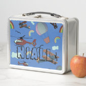 Spaß Personalisierte Luftfahrt Metall Brotdose (Beispiel)