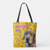 Spaß Personalisierter Hundebesitzer Geschenk - Kun Tasche (Rückseite)
