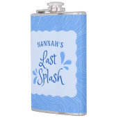 Spaß Personalisierter Junggeselinnen-Abschied "Las Flachmann (Links)