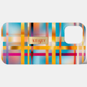 Spaß Personalisierter Karierter Sommer Case-Mate iPhone Hülle (Rückseite (Horizontal))