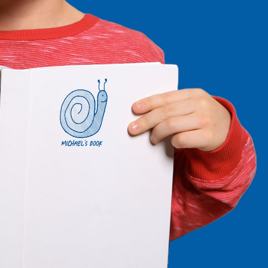 Spaß Personalisiertes Buchzeichen Selbstfärbende B Permastempel