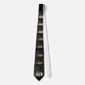Spaß Pferd und Mond Neck Tie Krawatte (Vorderseite)