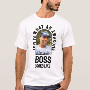Spaß PHANTASTISCH BOSS SIEHT WIE Foto Mitarbeiter  T-Shirt