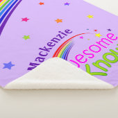 Spaß PHANTASTISCH und ich kenne es mit Rainbow auf Sherpadecke (3/4)