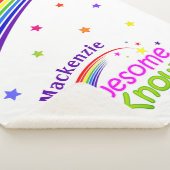 Spaß PHANTASTISCH und ich kenne es mit Rainbow auf Sherpadecke (3/4)