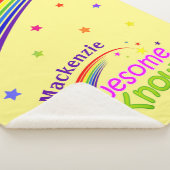 Spaß PHANTASTISCH und ich kenne es mit Rainbow auf Sherpadecke (3/4)