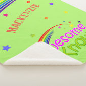 Spaß PHANTASTISCH und ich kenne es mit Rainbow auf Sherpadecke (3/4)