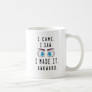 Spaß Phantastische Trendy Typografie Awkward Cowor Kaffeetasse