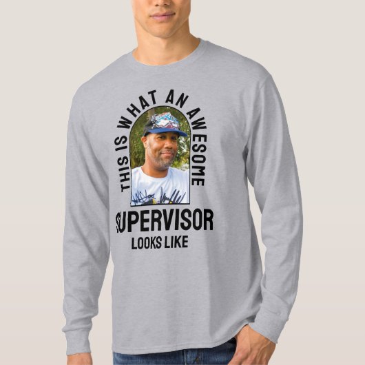 Spaß PHANTASTISCHER AUFSICHTSFÜHRER SIEHT AUS WIE  T-Shirt (Vorderseite)