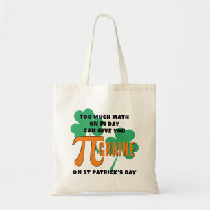 Spaß Pi Day St Patrick's Day Math Tragetasche
