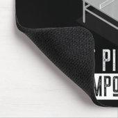 Spaß Ping Pong Player Tischtennis Geschenk Mousepad (Ecke)
