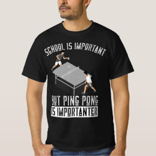 Spaß Ping Pong Player Tischtennis Geschenk   T-Shirt
