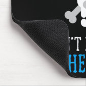 Spaß Piratenregeln fallen nicht aus dem Boot Männe Mousepad (Ecke)