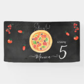 Spaß, Pizza zum Geburtstag Banner (Horizontal)