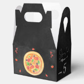 Spaß, Pizza zum Geburtstag Geschenkschachtel (Geöffnet)