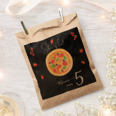 Spaß, Pizza zum Geburtstag Geschenktütchen (Ausgeschnitten)