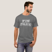 Spaß-Polizei Freund T-Shirt (Vorne ganz)