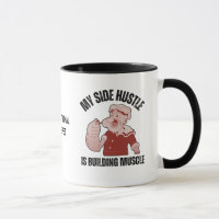 Spaß POPEYE Mein Seitenhieb ist Gebäude Muskel