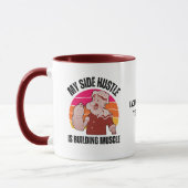 Spaß POPEYE Mein Seitenhieb ist Gebäude Muskel Tasse (Links)