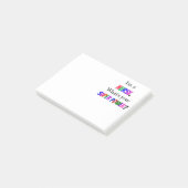 Spaß Post-it Klebezettel (angewinkelt)