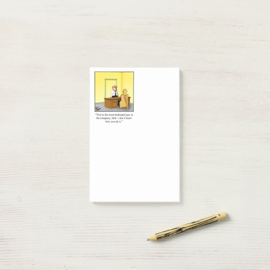 Spaß Post - IT Notes Post-it Klebezettel (Auf Schreibtisch)