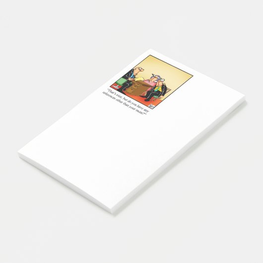 Spaß Post - IT Notes Post-it Klebezettel (angewinkelt)