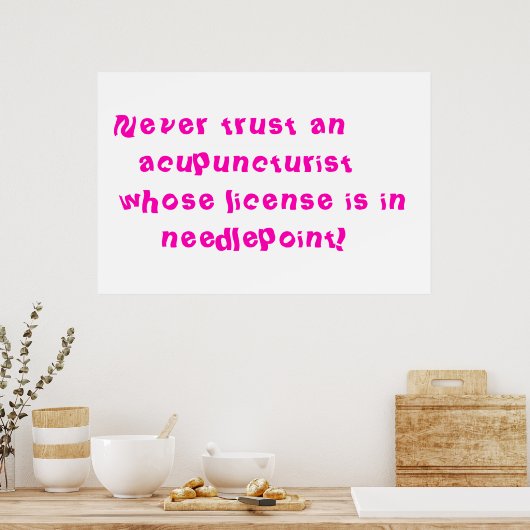 Spaß Poster (Küche)