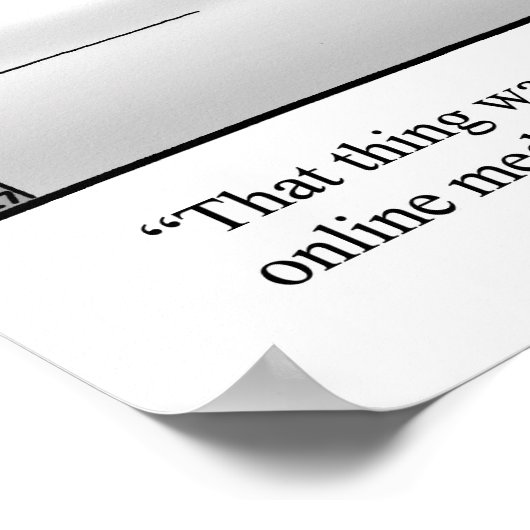 Spaß-Poster-Geschenk für Ärzte Poster (Ecke)