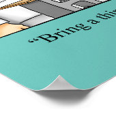 Spaß-Poster-Geschenk für Kampfkunst Poster (Ecke)