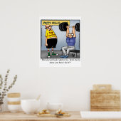 Spaß-Poster Poster (Küche)