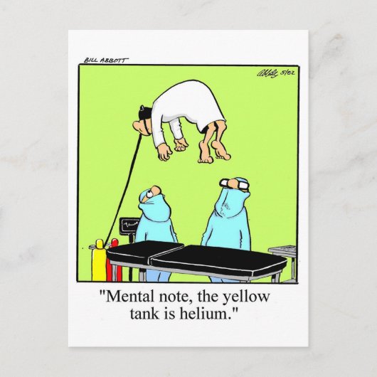 Spaß Postkarte (Vorderseite)