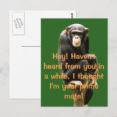 Spaß Postkarte (Vorne/Hinten)
