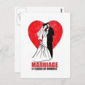 Spaß Postkarte (Vorne/Hinten)