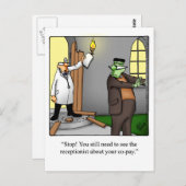 Spaß Postkarte (Vorne/Hinten)