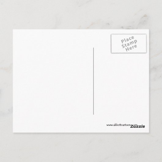 Spaß Postkarte (Rückseite)