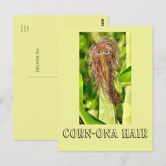 Spaß Postkarte (Vorne/Hinten)