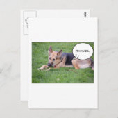 Spaß Postkarte (Vorne/Hinten)